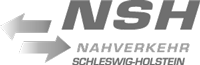 Logo der NSH Nahverkehr Schleswig-Holstein GmbH